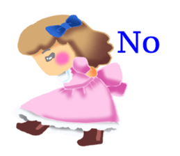 Pretty dress. sticker #1812635