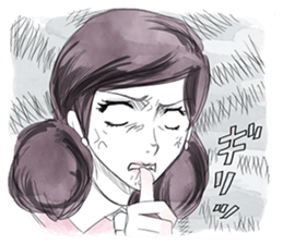 FUCHICO ON THE CUP ("GEKIGA" Edition) sticker #1812754