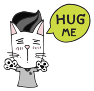 Black-eyed Cat sticker #1812841