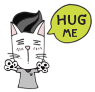 Black-eyed Cat sticker #1812841