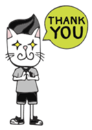 Black-eyed Cat sticker #1812844