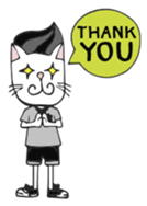 Black-eyed Cat sticker #1812844