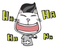 Black-eyed Cat sticker #1812847