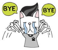 Black-eyed Cat sticker #1812850