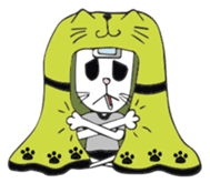 Black-eyed Cat sticker #1812853