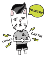 Black-eyed Cat sticker #1812855