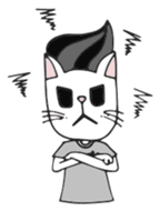 Black-eyed Cat sticker #1812856