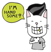 Black-eyed Cat sticker #1812861