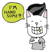 Black-eyed Cat sticker #1812861