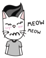 Black-eyed Cat sticker #1812863