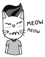 Black-eyed Cat sticker #1812863