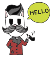 Black-eyed Cat sticker #1812864