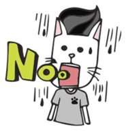 Black-eyed Cat sticker #1812866