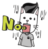 Black-eyed Cat sticker #1812866