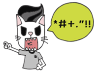 Black-eyed Cat sticker #1812867