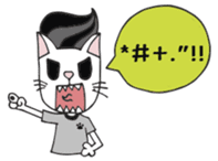 Black-eyed Cat sticker #1812867