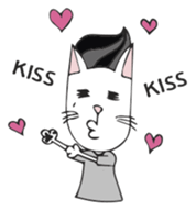 Black-eyed Cat sticker #1812870