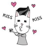 Black-eyed Cat sticker #1812870