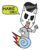 Black-eyed Cat sticker #1812871