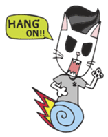 Black-eyed Cat sticker #1812871