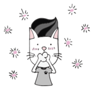 Black-eyed Cat sticker #1812873