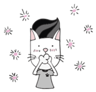 Black-eyed Cat sticker #1812873