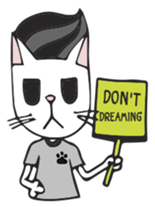 Black-eyed Cat sticker #1812874