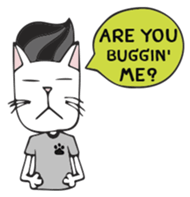 Black-eyed Cat sticker #1812876