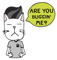 Black-eyed Cat sticker #1812876