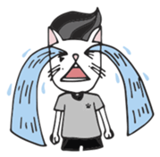 Black-eyed Cat sticker #1812878