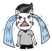 Black-eyed Cat sticker #1812878