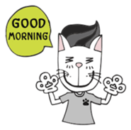 Black-eyed Cat sticker #1812880