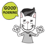 Black-eyed Cat sticker #1812880