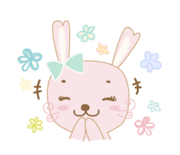 MJ. Bunny sticker #1812882