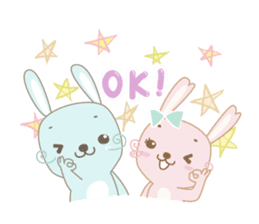 MJ. Bunny sticker #1812883