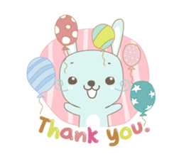 MJ. Bunny sticker #1812884