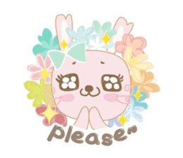 MJ. Bunny sticker #1812885