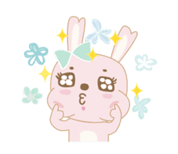 MJ. Bunny sticker #1812887