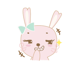 MJ. Bunny sticker #1812890