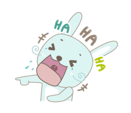 MJ. Bunny sticker #1812891