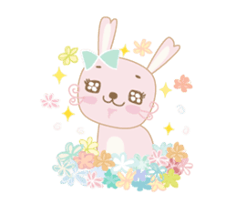 MJ. Bunny sticker #1812892