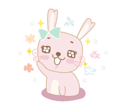 MJ. Bunny sticker #1812893
