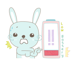 MJ. Bunny sticker #1812896