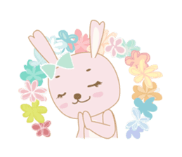 MJ. Bunny sticker #1812898