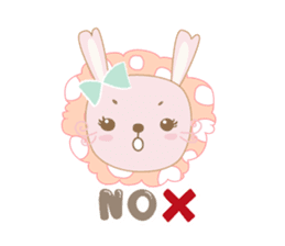 MJ. Bunny sticker #1812900
