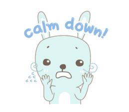 MJ. Bunny sticker #1812902