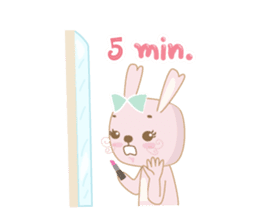 MJ. Bunny sticker #1812903