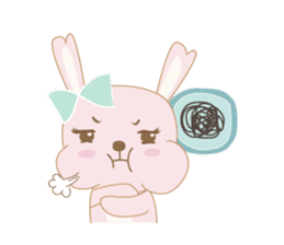 MJ. Bunny sticker #1812909