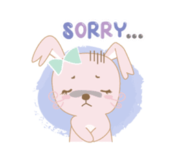 MJ. Bunny sticker #1812911