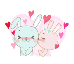 MJ. Bunny sticker #1812916